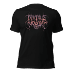 A black t-shirt with the words DIvinus Portal